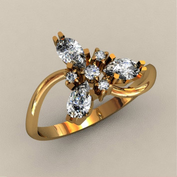 Золотое кольцо минуса. Кольцо из золота со вставками фианита. Золотое кольцо со вставками белого золота. Двойное кольцо золотое. Красивые кольца из золота 2023.